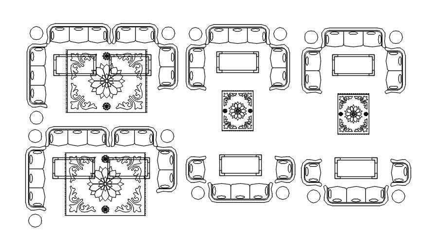 Traditional Sofa Set Cad Blocks In AutoCAD Dwg File Cadbull   TraditionalsofasetcadblocksinAutoCADdwgfileThuSep2022095949 