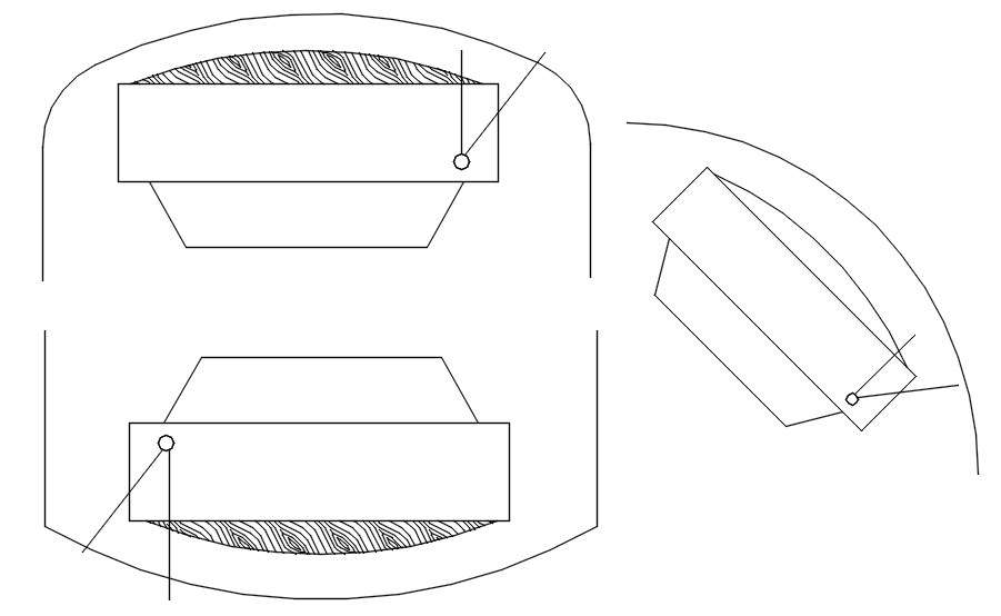 Tv and radio plan cad blocks in AutoCAD, dwg file. - Cadbull