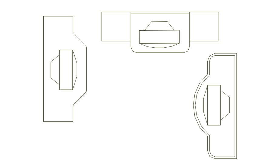 Tv unit 2d cad blocks in AutoCAD, dwg file. - Cadbull