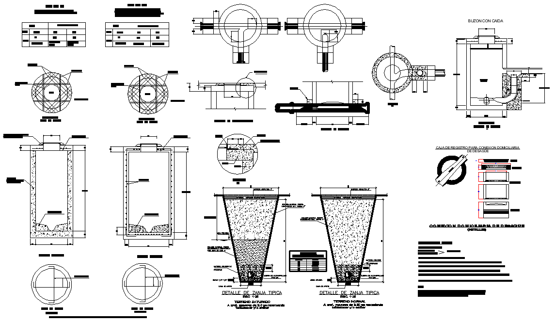 Typical mail boxes autocad file - Cadbull