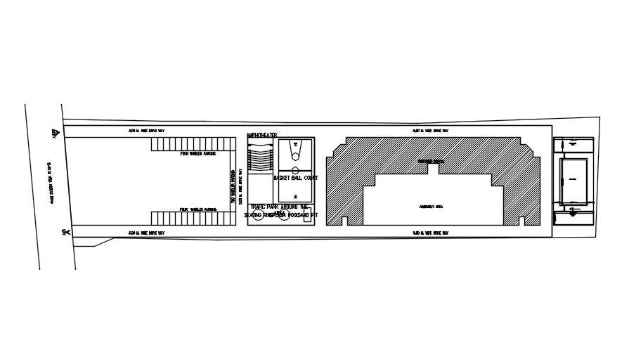 typical-line-plan-of-school-in-detail-autocad-drawing-dwg-file-cad