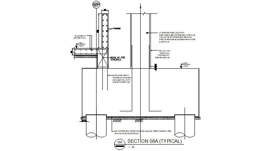 Typical Reinforcement Section Details Of Beam And Slab Are Given In ...