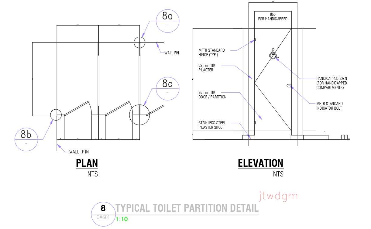 Toilet Dwg Cad Block And Typical Drawing - vrogue.co