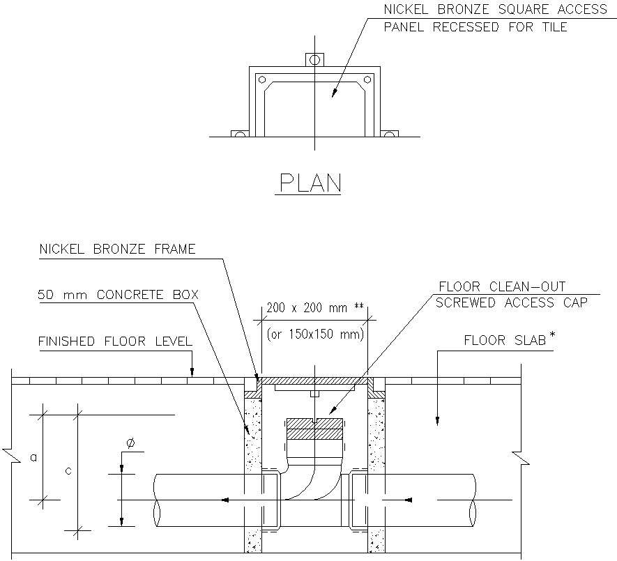 upvc-floor-clean-out-detail-in-autocad-dwg-file-cadbull