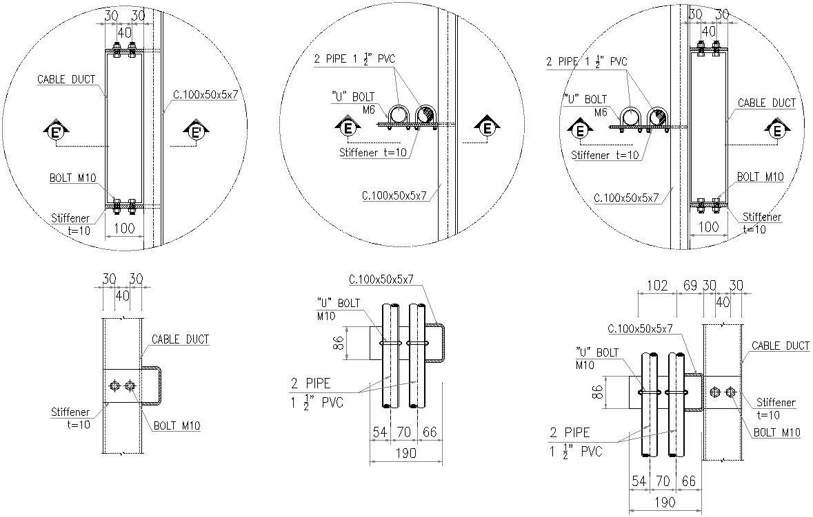 Expansion Bolt Cad Detail at Tawny Grice blog