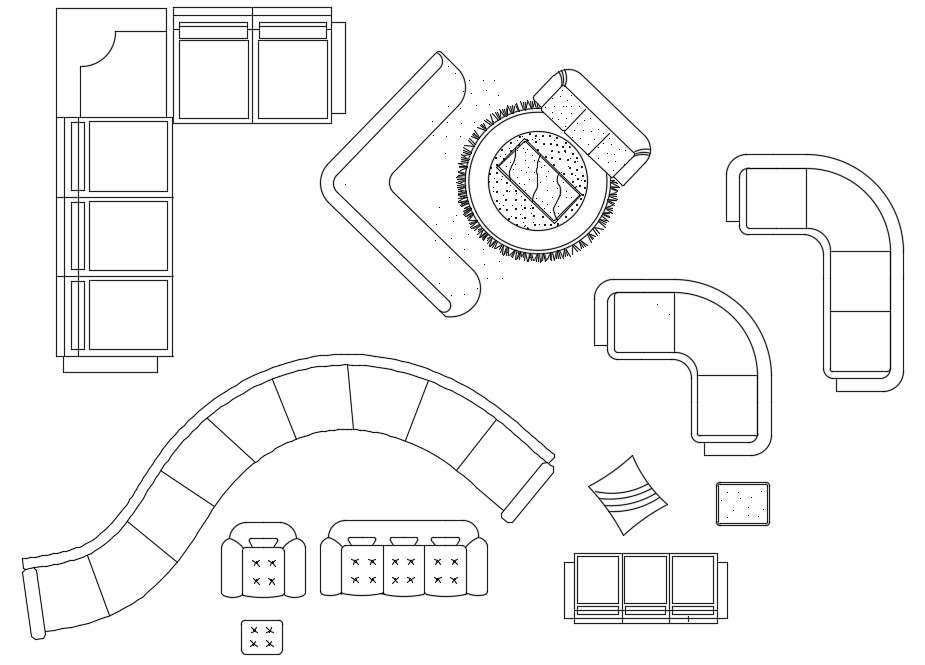 Kommunikationsnetværk Stærk vind Specialitet Unique Style Sofa CAD Blocks Drawing Free DWG File - Cadbull