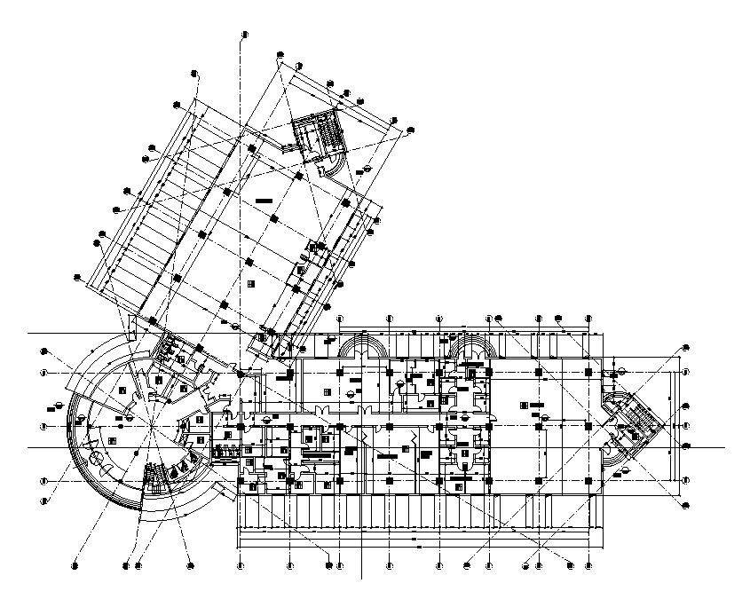 University Floor Plan Detail Drawing Separated In This AutoCAD Drawing File Download The Auto