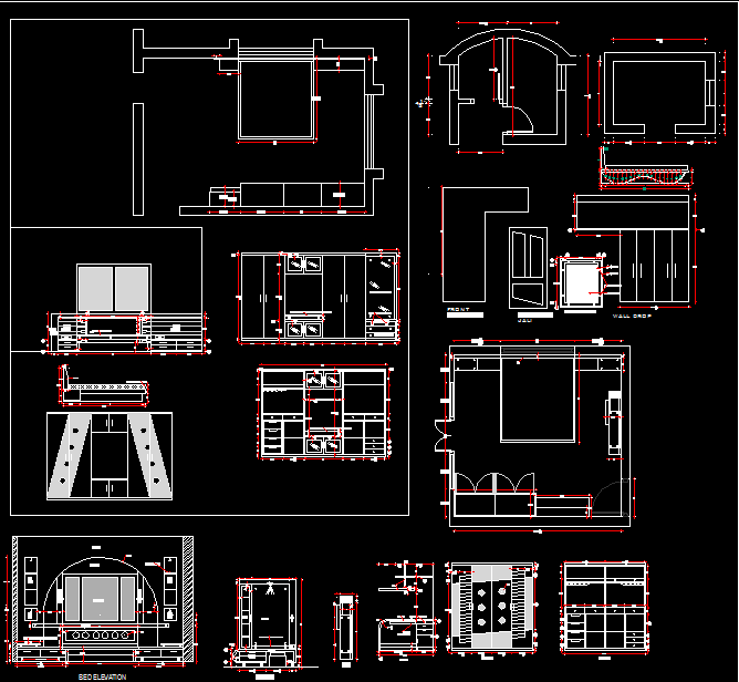 Interior design Furniture AutoCAD DWG Drawing file is given in this ...