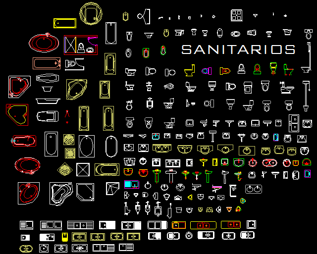 Sanitary drawing Autocad design drawing is given. Download the AutoCAD ...