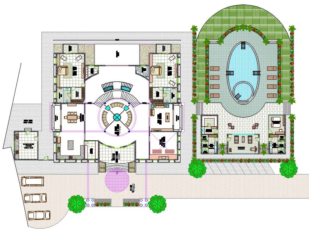 villa-landscape-design-with-swimming-pool-and-furniture-layout-plan-dwg-file-cadbull