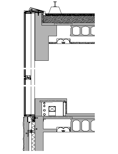 Joint Wall Section Plan dwg file - Cadbull