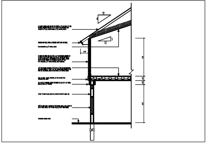 Wall section plan view detail dwg files - Cadbull