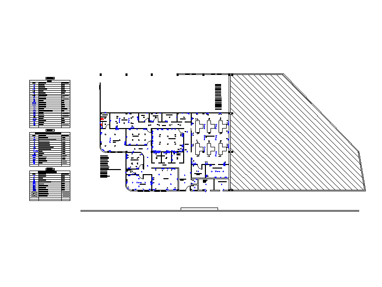 Ware House Lay-out design - Cadbull