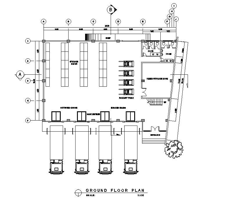 Warehouse Floor Plan Dwg floorplans.click