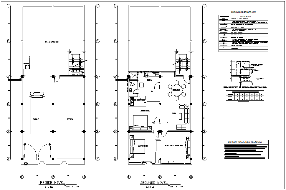 Water Line With Sanitary View For House Floor Plan With Sanitary View Dwg File Cadbull