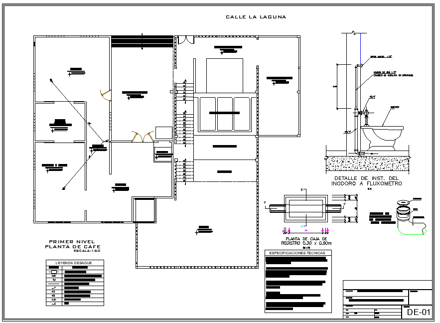 Hydro Sanitary Plan Architectural Plan Electrical Pla