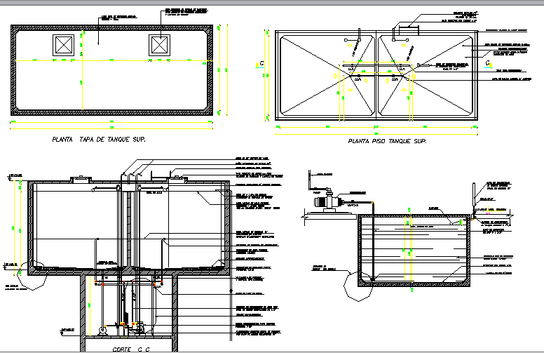 Underground Water Tank Detail