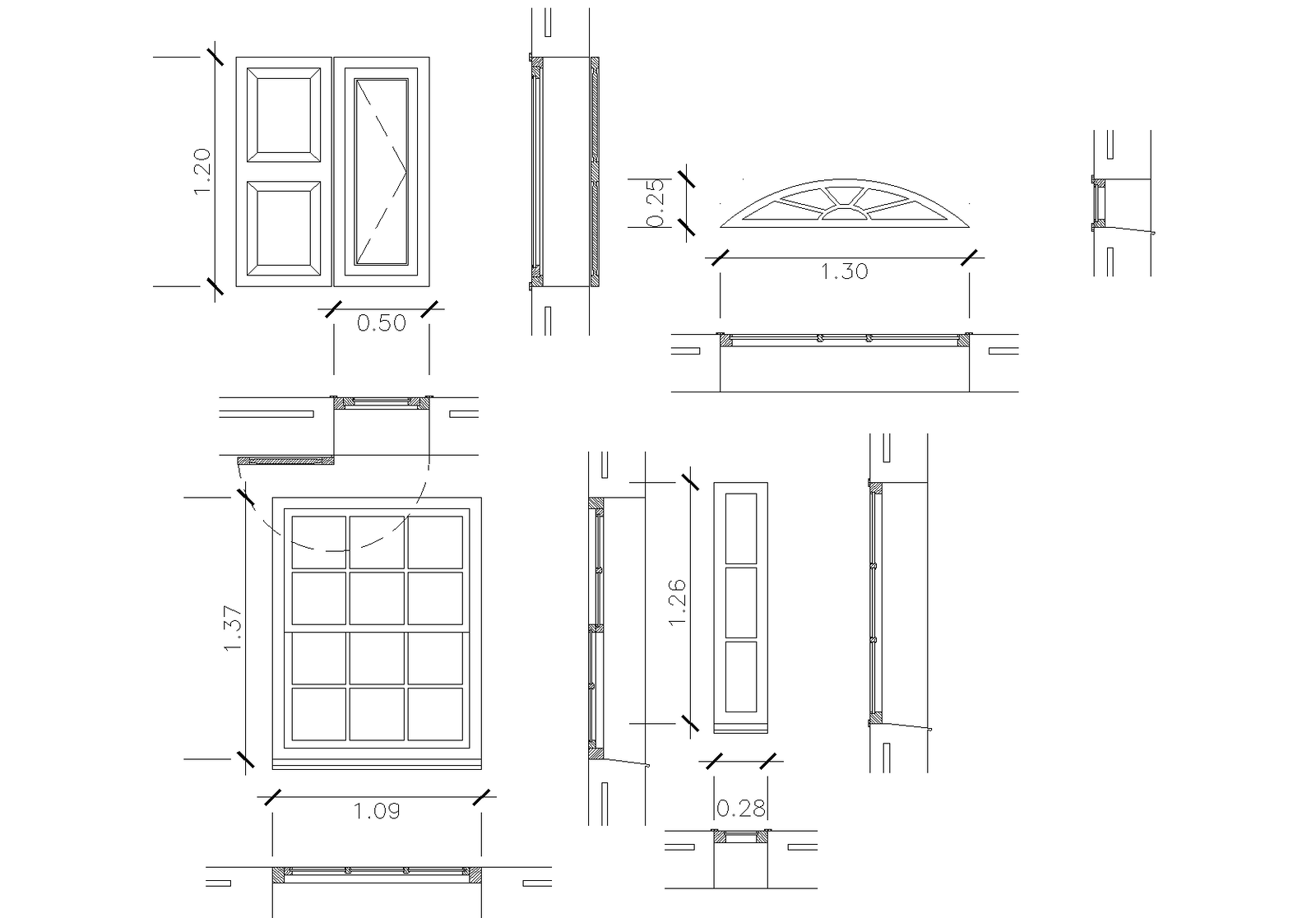 Window Plan Dwg