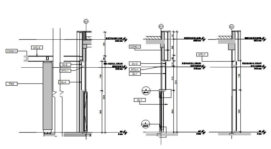 Window detail given in this 2d autocad drawing file.Download this 2d ...