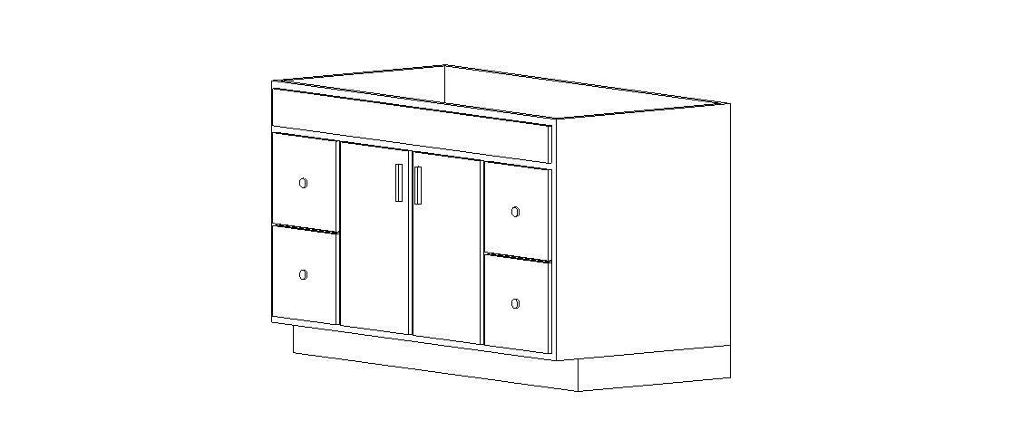 Kitchen Furniture Sketch Hand Drawn Cupboard Stock Vector  Illustration  of drawn clean 114271459