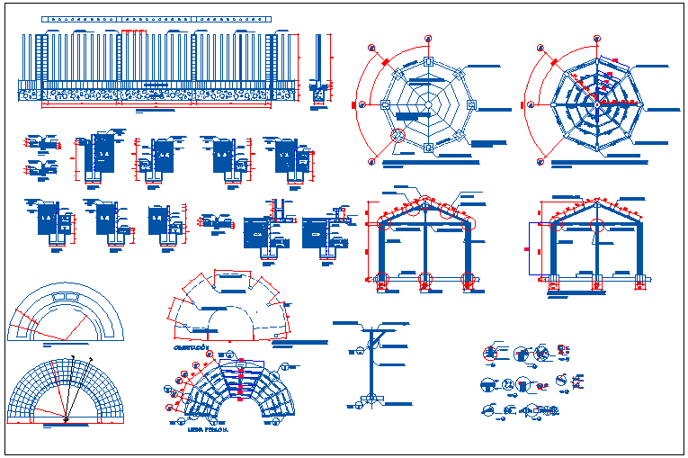 Wooden Gazebo And Pergola Details Of Public Garden Dwg File Cadbull My XXX Hot Girl