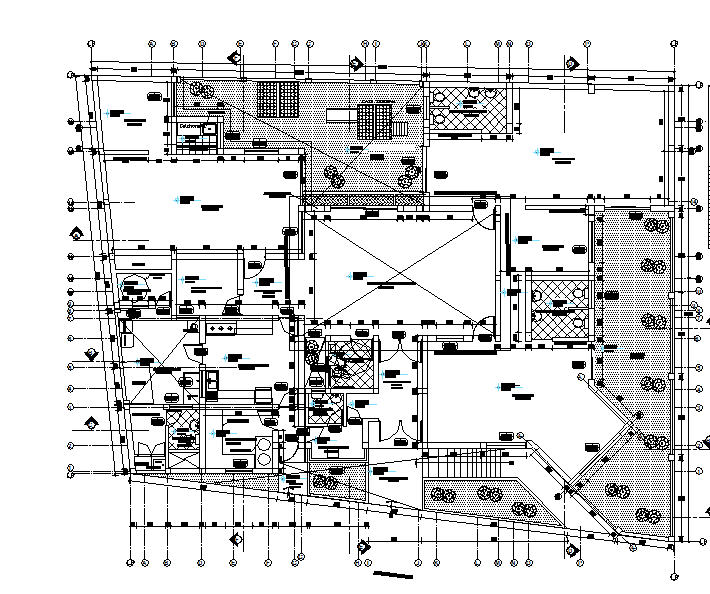 Working Commercial Layout Plan Detail Dwg File Cadbull 7043