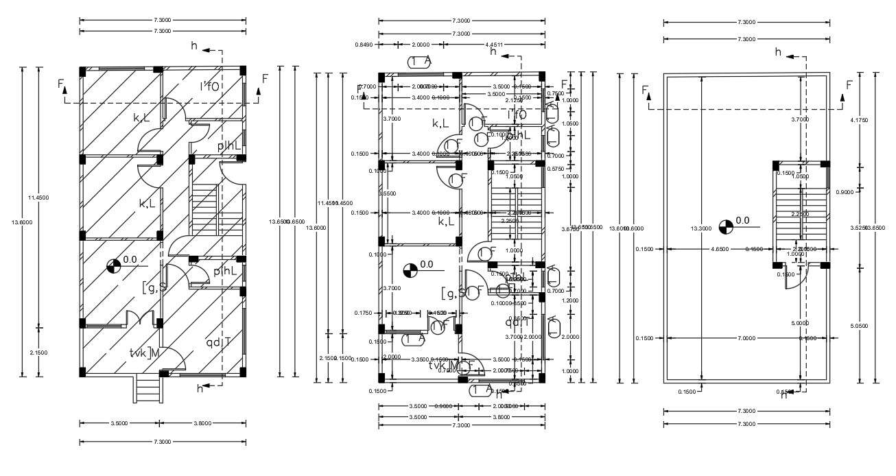 working-house-floor-plan-with-construction-drawing-cadbull