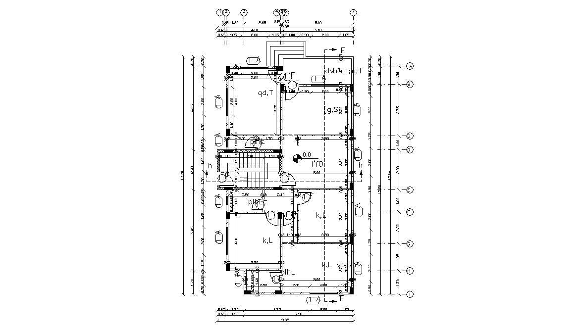 working-plan-for-house-construction-autocad-drawing-cadbull