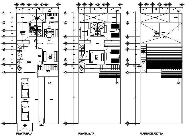 Working house plan detail dwg file - Cadbull