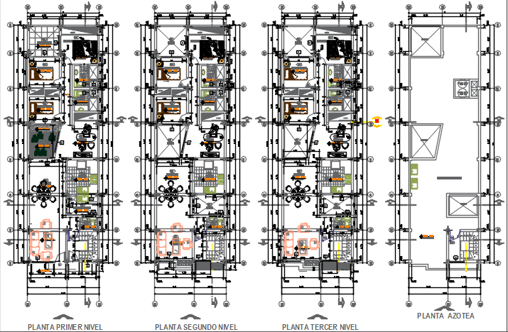 Working plan detail dwg file - Cadbull