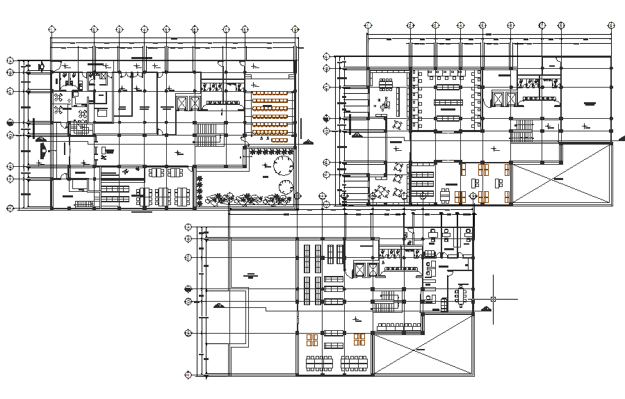 Working plan detail dwg file - Cadbull