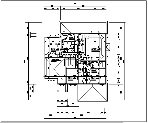 Working plan layout details dwg files - Cadbull