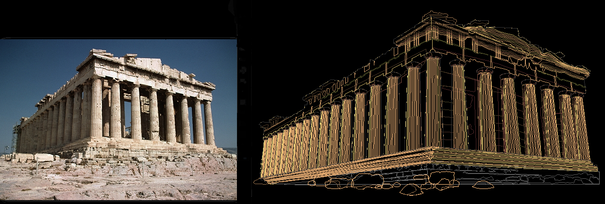 Acropolis of Athens cad drawing is given in this cad file. Download