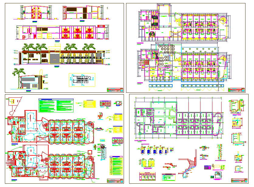 Hostel design for student - Cadbull