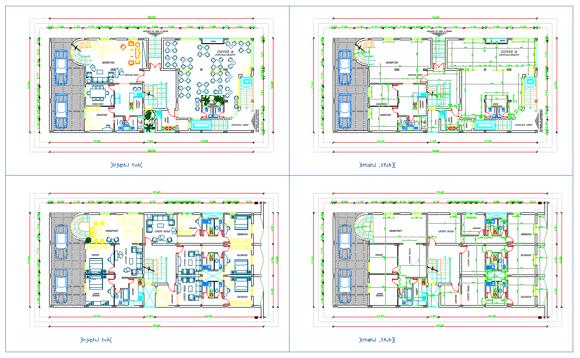 house-plan-cadbull