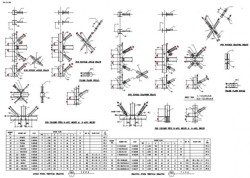 Autocad structural detailing bracing dwg - proflocator