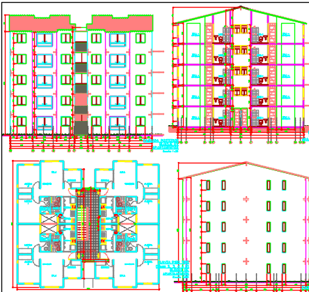 apartment dwg file - Cadbull