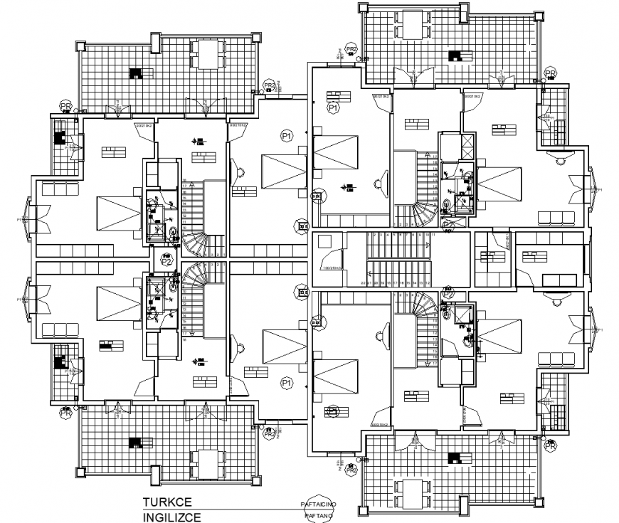 Apartment For Dormitory Plan In Dwg File Cadbull apartment-for-dormitory-plan-in-dwg-file-cadbull