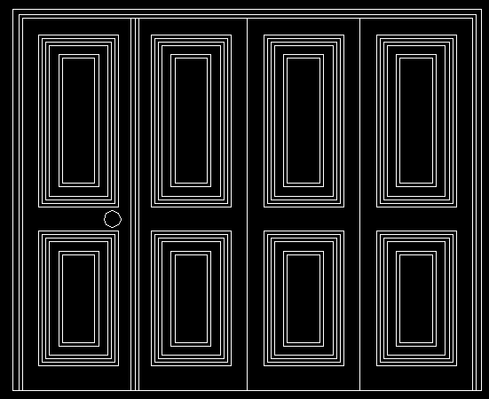 Door cad drawing is given in this cad file. Download this 2d cad ...