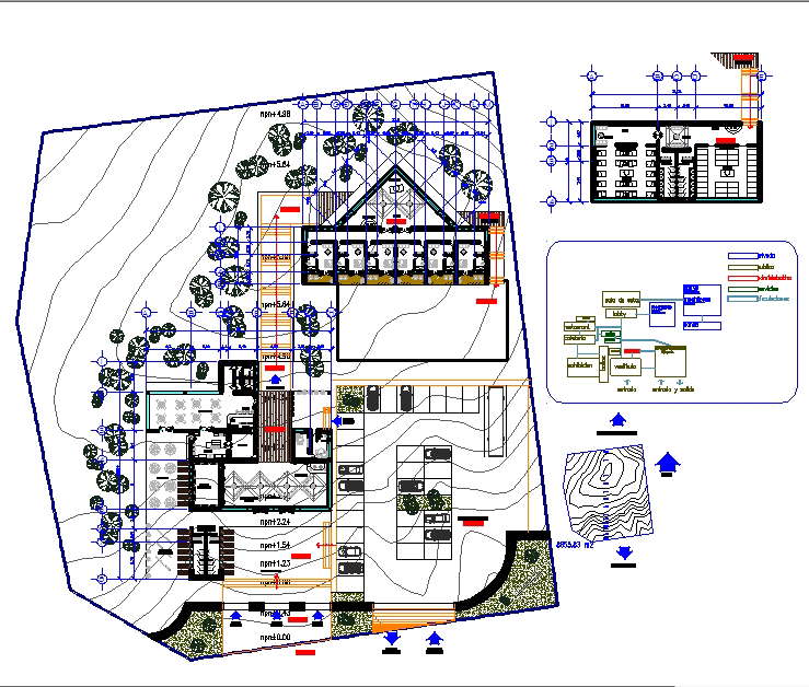 Tourist Stay Hotel Design - Cadbull