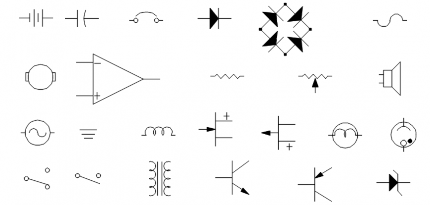basic electronic symbols