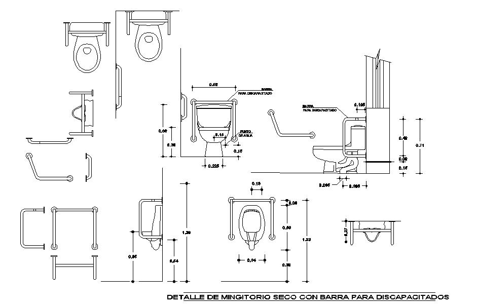 Toilet Cad Drawing Detail