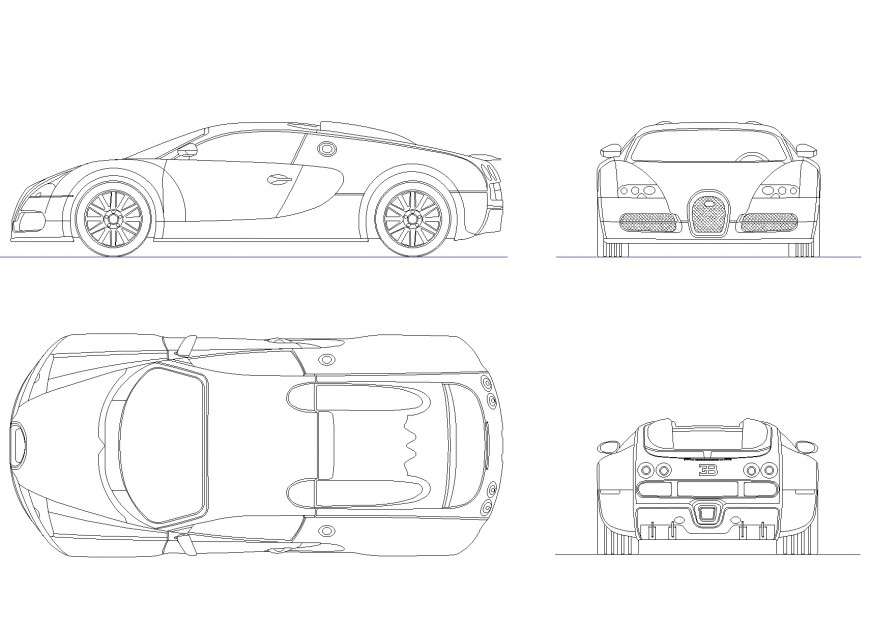 Drawing a car easily#carslover #drawing #procreate #bugatti #cardrawin... |  TikTok