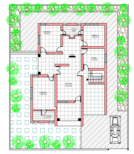 House Lay-out detail - Cadbull