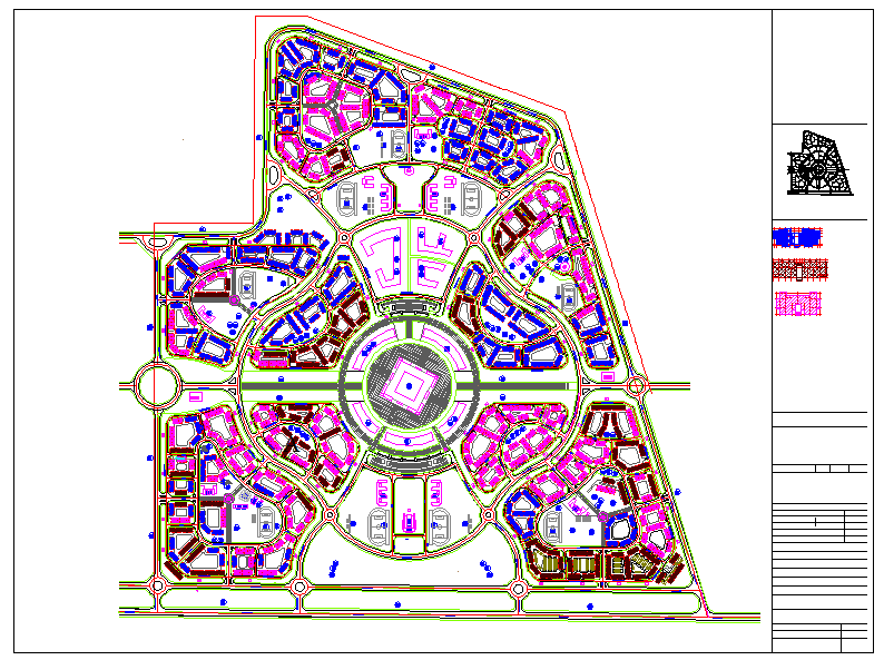 Town Plan detail - Cadbull