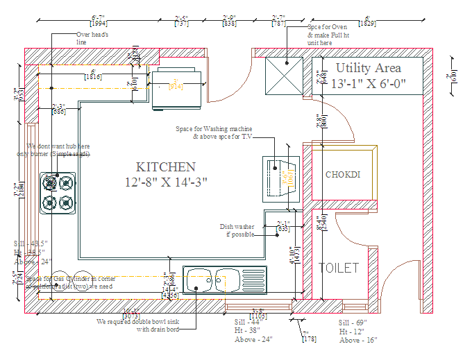 Kitchen detail - Cadbull