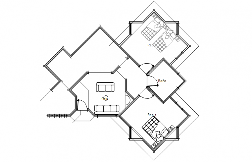 2d drawing of house free software