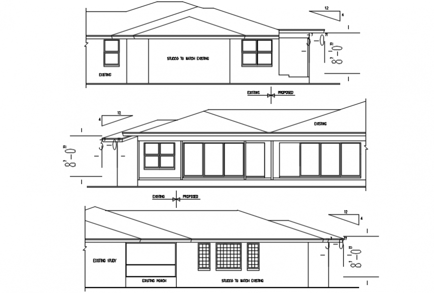 house elevation drawing app