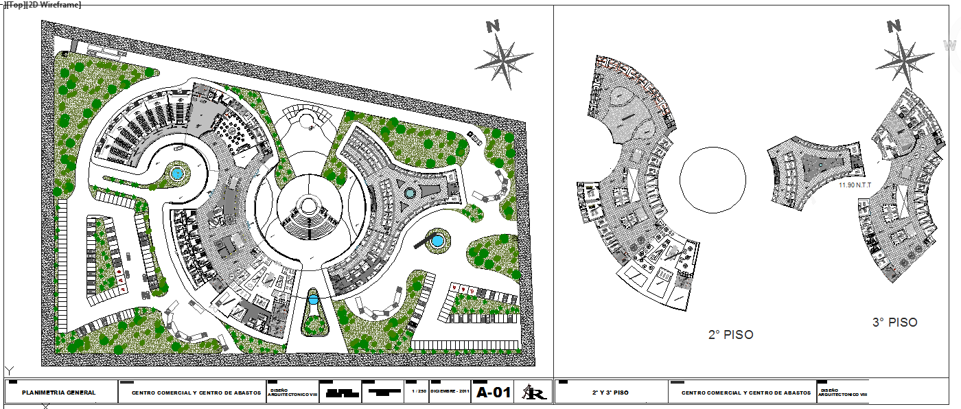 Mall Project - Cadbull