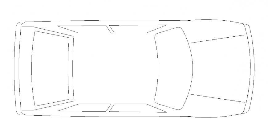 Car CAD blocks detail elevation 2d view layout file - Cadbull